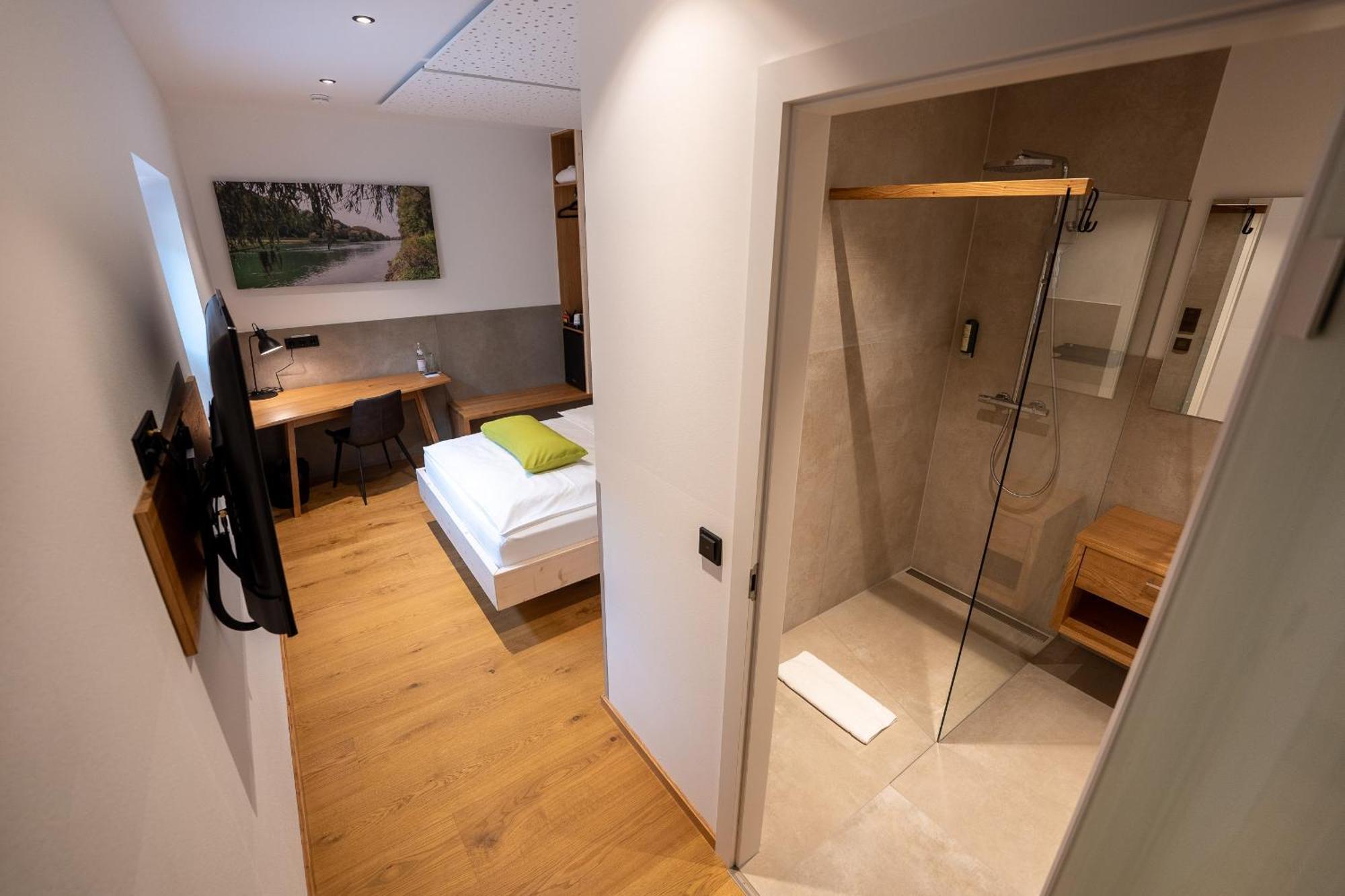 Aparthotel nah dran Dingolfing Bagian luar foto